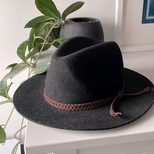 Black Wool hat by My Only